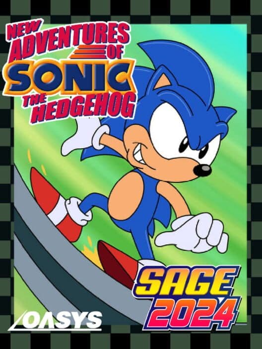 Обложка The New Adventures of Sonic the Hedgehog