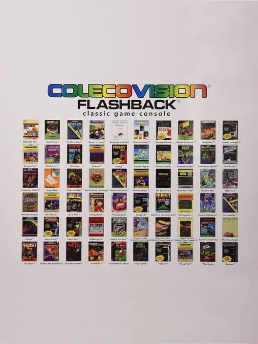 Обложка ColecoVision Flashback