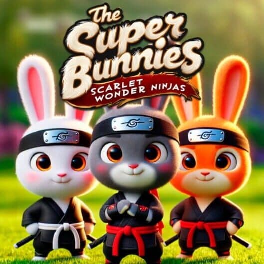 Обложка The Super Bunnies: Scarlet Wonder Ninjas