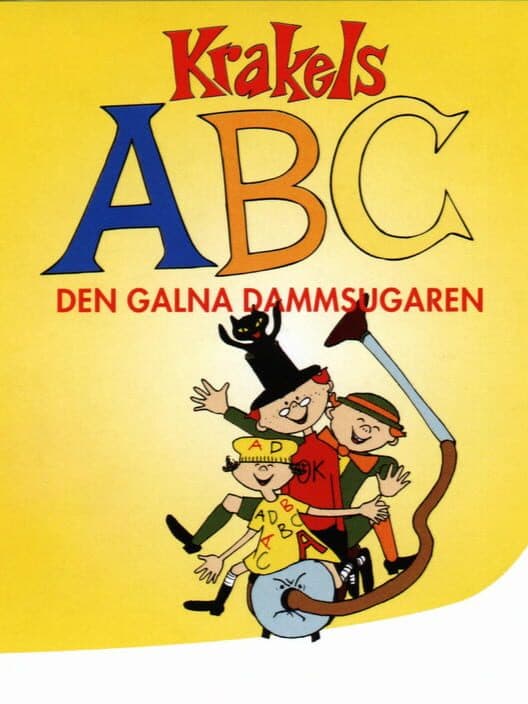 Обложка Krakels ABC: Den galna dammsugaren