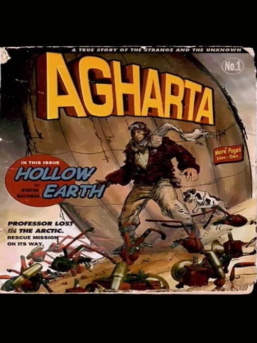 Обложка Agharta: The Hollow Earth