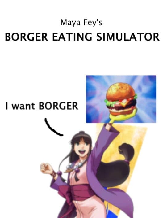 Обложка Maya Fey's Borger Eating Simulator