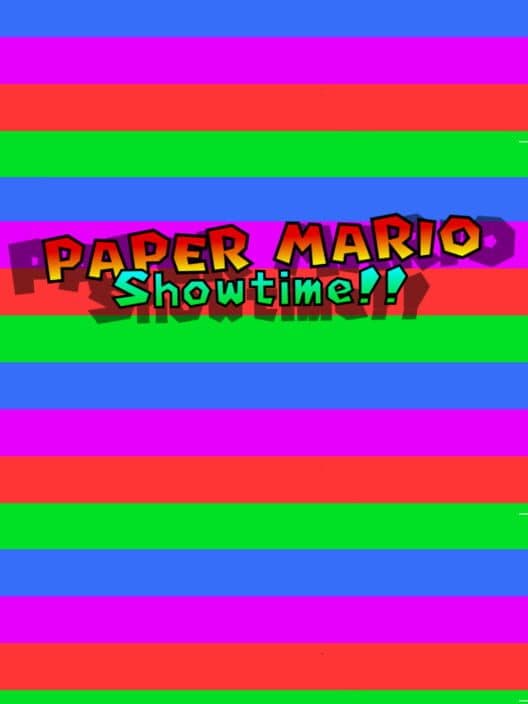 Обложка Paper Mario: Showtime!!
