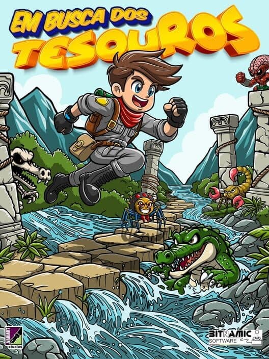 Обложка Em Busca dos Tesouros