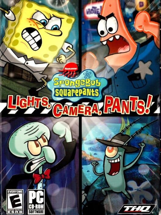 Обложка SpongeBob SquarePants: Lights, Camera, Pants!