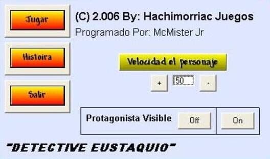 Обложка Detective Eustaquio