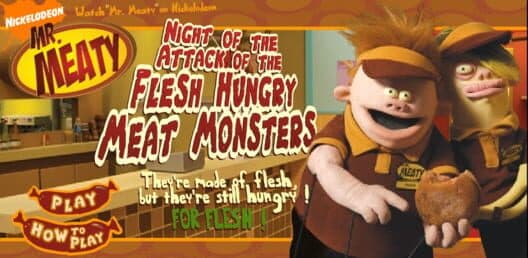 Обложка Mr. Meaty: Night of the Attack of the Flesh Hungry Meat Monsters