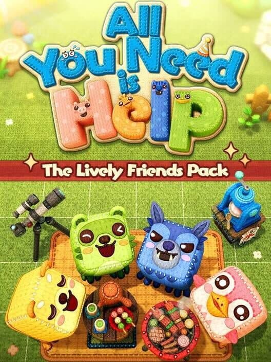 Обложка All You Need is Help: The Lively Friends Pack
