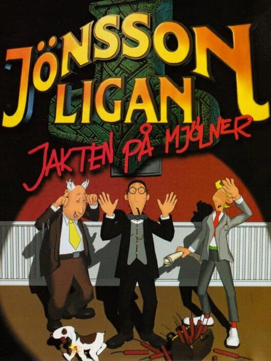 Обложка Jönssonligan: Jakten på Mjölner