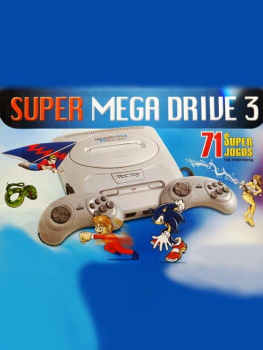 Обложка Super Mega Drive 3: 71 Super Jogos