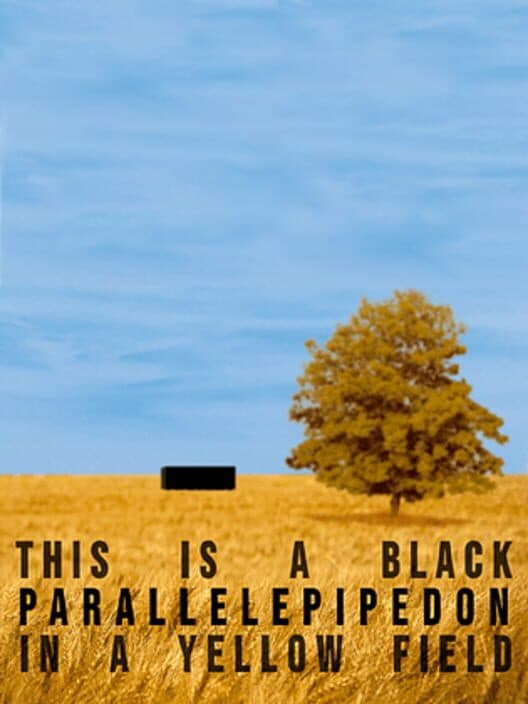 Обложка This is a Black Parallelepipedon in a Yellow Field