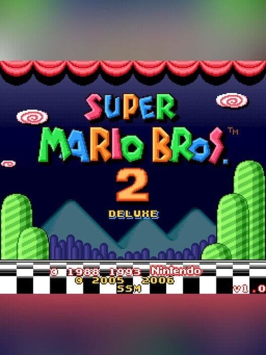 Обложка Super Mario Bros. 2 Deluxe