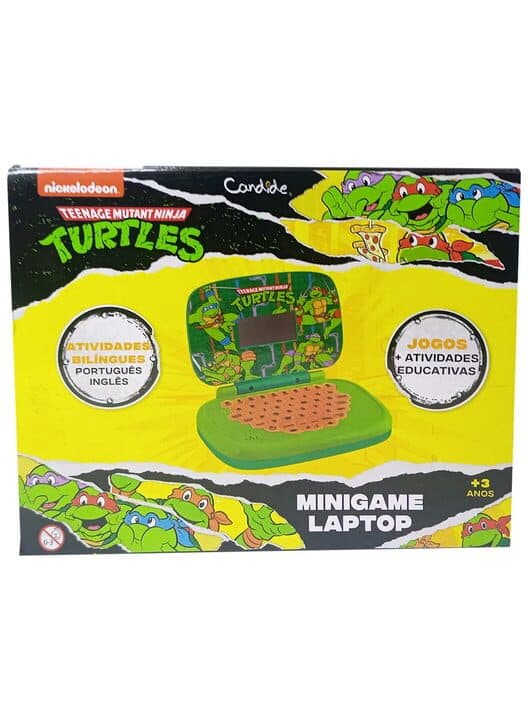 Обложка Teenage Mutant Ninja Turtles: Minigame Laptop