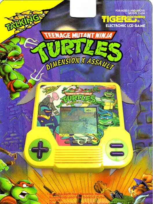 Обложка Teenage Mutant Ninja Turtles: Dimension X Assault