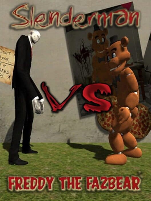 Обложка Slenderman vs. Freddy the Fazbear