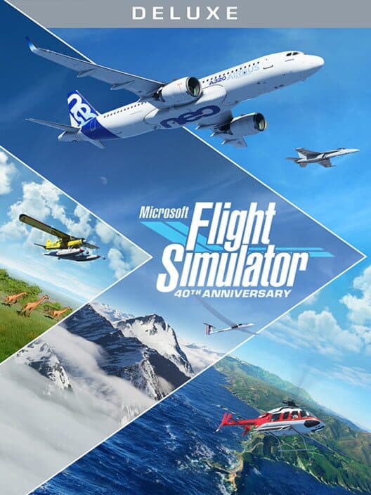 Обложка Microsoft Flight Simulator: Deluxe 40th Anniversary Edition