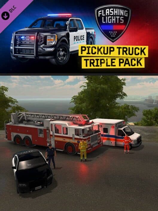 Обложка Flashing Lights: Pickup Truck Triple Pack