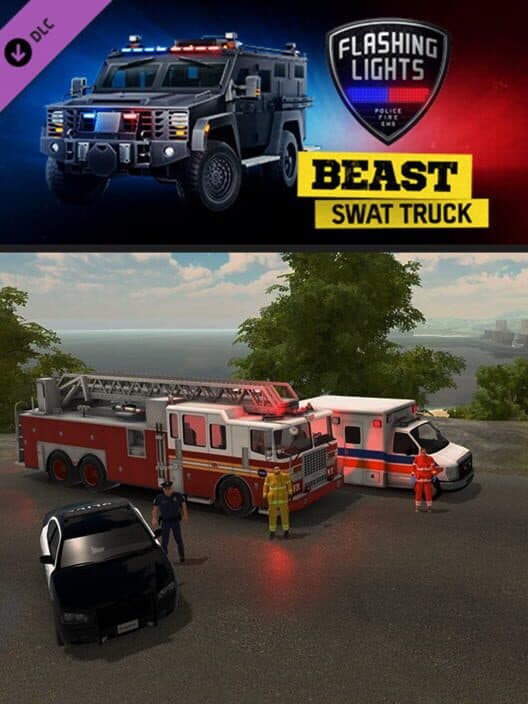 Обложка Flashing Lights: Beast Swat Truck DLC