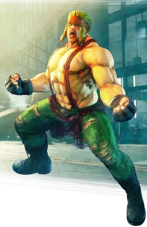 Обложка Street Fighter V: Alex