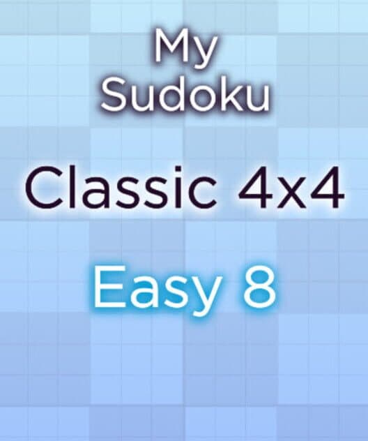 Обложка My Sudoku: Classic 4x4 Easy 8