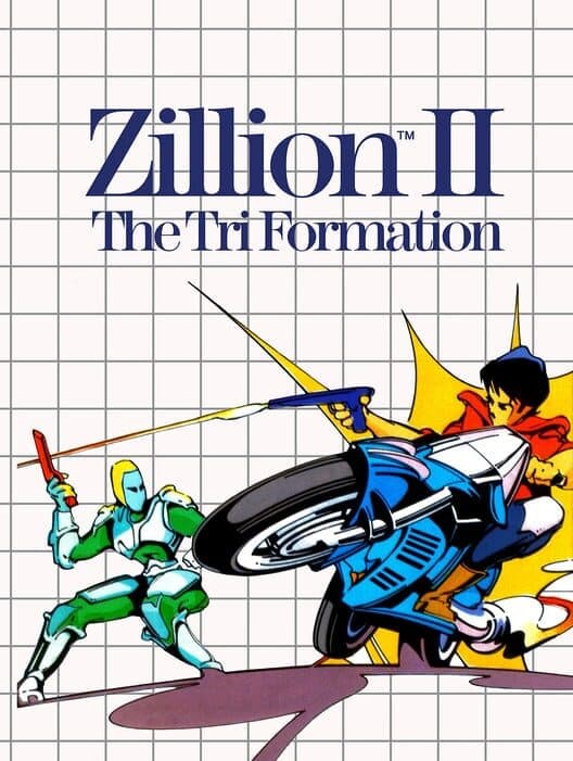 Обложка Zillion II: The Tri Formation