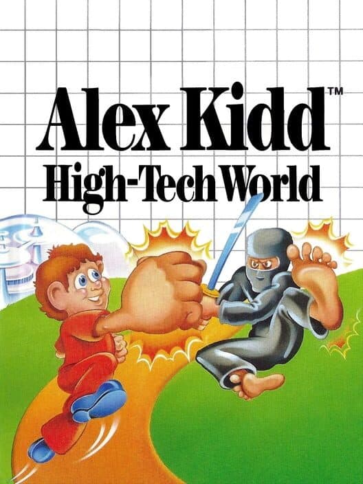 Обложка Alex Kidd: High-Tech World