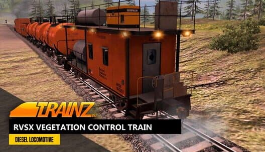Обложка Trainz Railroad Simulator 2022: RVSX Vegetation Control Train