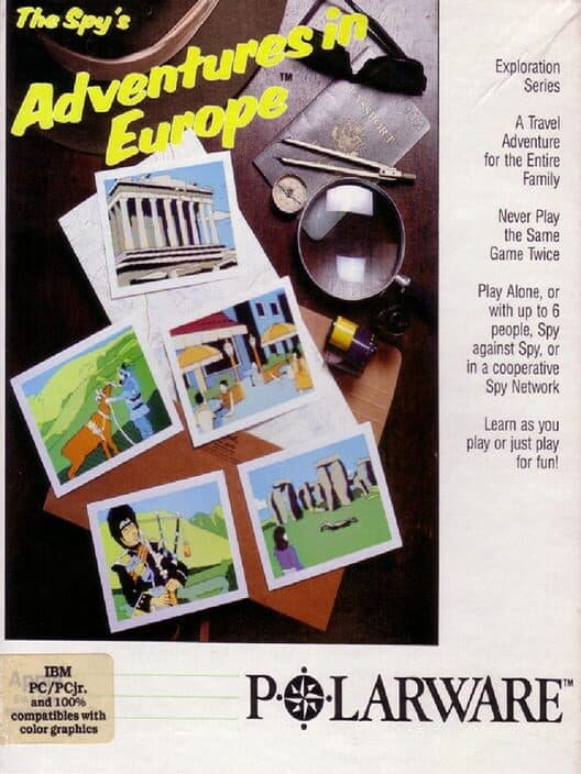 Обложка The Spy's Adventures in Europe