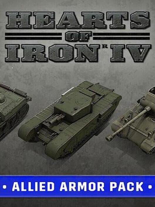 Обложка Hearts of Iron IV: Allied Armor Pack