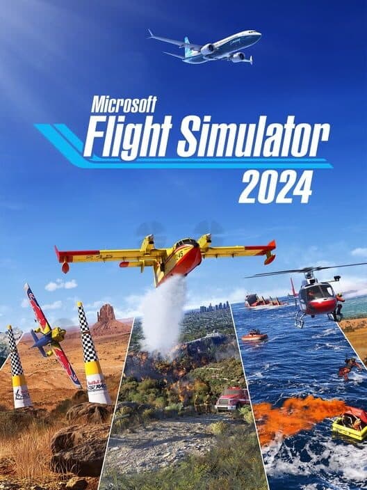 Обложка Microsoft Flight Simulator 2024