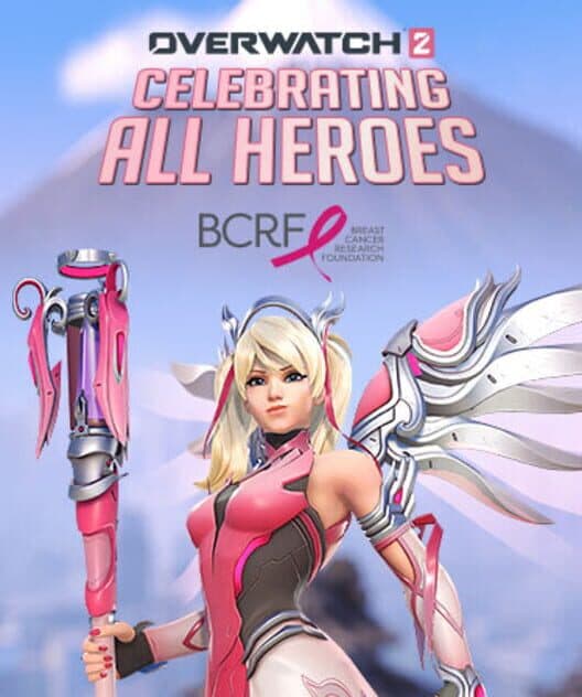 Обложка Overwatch 2: Pink Mercy Skin