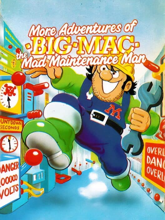 Обложка Big Mac: The Mad Maintenance Man