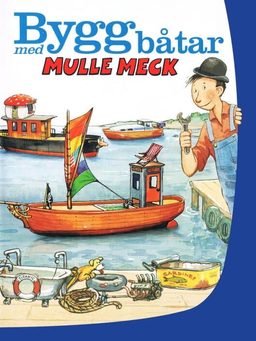Обложка Bygg Båtar med Mulle Meck