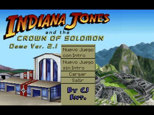 Обложка Indiana Jones and the Crown of Solomon