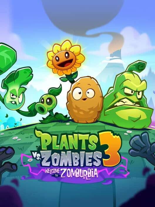 Обложка Plants vs. Zombies 3: Welcome to Zomburbia
