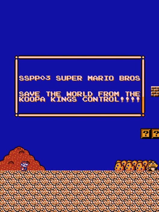 Обложка sspp03's Super Mario Bros. Hack