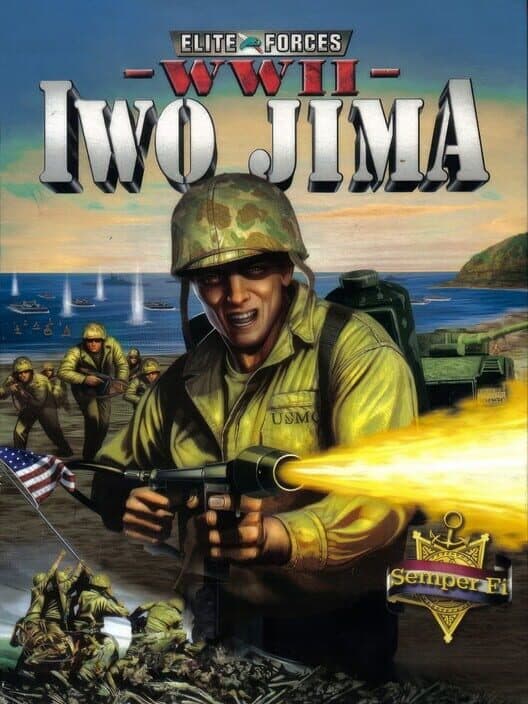 Обложка Elite Forces: WWII - Iwo Jima