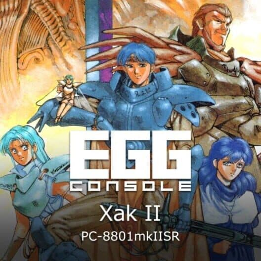 Обложка Eggconsole Xak II PC-8801mkIISR