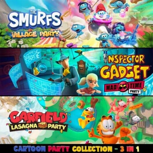 Обложка Cartoon Party Collection: 3 in 1