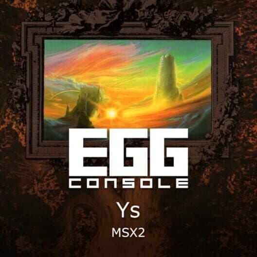 Обложка Eggconsole Ys MSX2