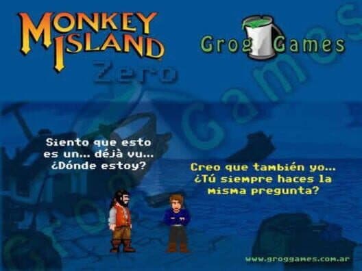 Обложка Monkey Island Zero