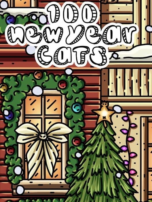 Обложка 100 New Year Cats