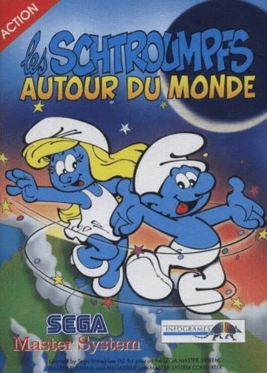 Обложка The Smurfs Travel the World