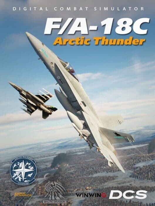 Обложка DCS World: F/A-18C Arctic Thunder Campaign