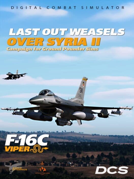 Обложка DCS World: F-16C Last Out: Weasels over Syria II Campaign