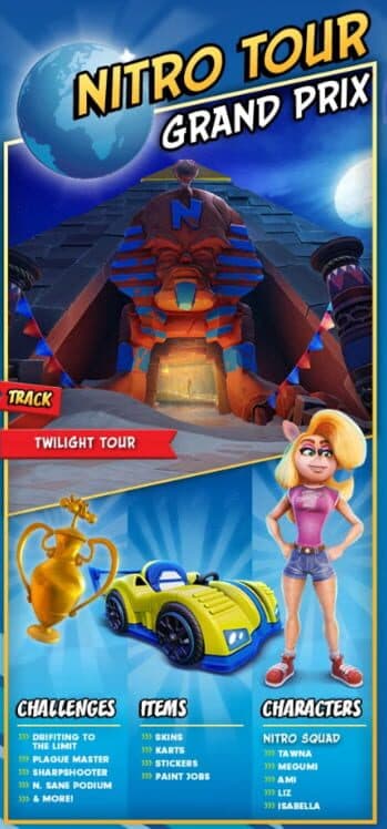 Обложка Crash Team Racing Nitro-Fueled: Nitro Tour Grand Prix