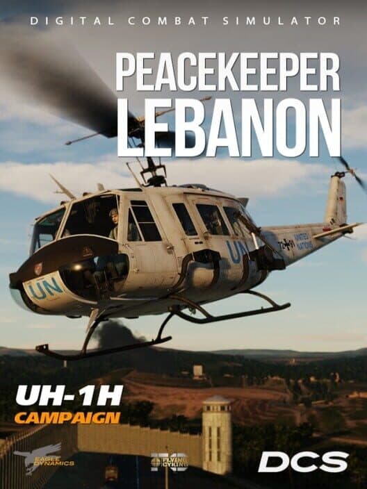 Обложка DCS World: UH-1H Peacekeeper Lebanon Campaign by Flying Cyking