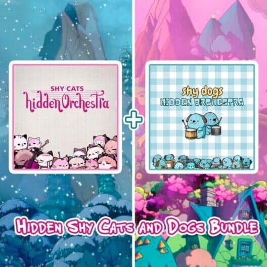Обложка Hidden Shy Cats & Dogs Bundle
