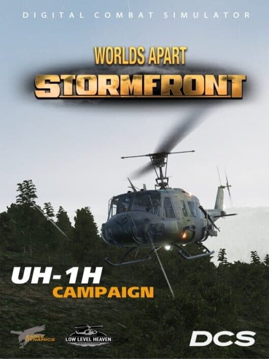 Обложка DCS World: UH-1H Worlds Apart Stormfront Campaign by Low-Level-Heaven Mission Development