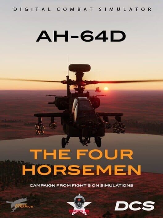 Обложка DCS World: AH-64D The Four Horsemen Campaign by Fight's On Simulations